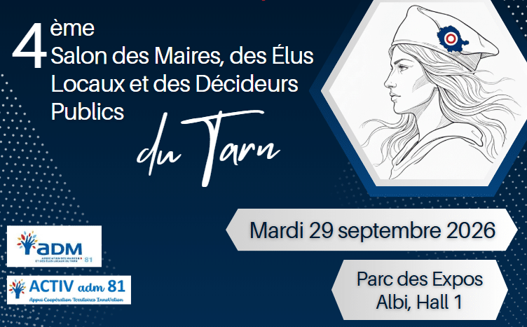 affiche salon des maires 2026